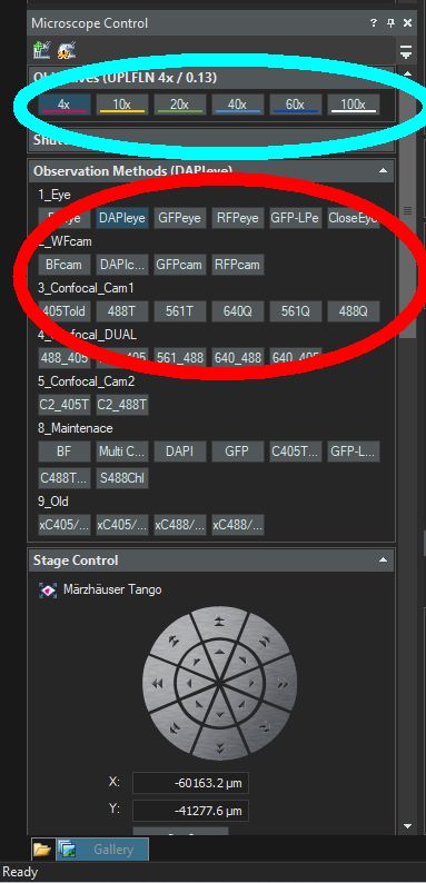 Control functions